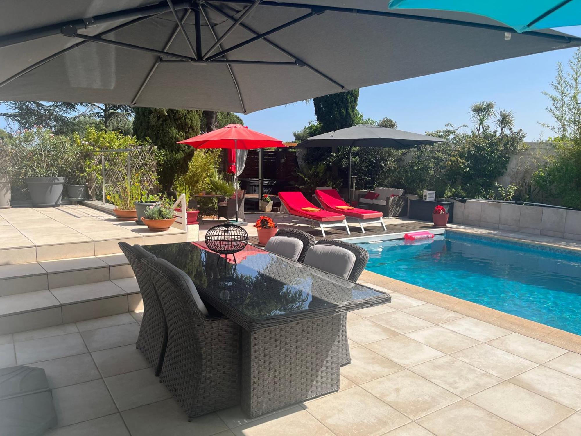 La Villa Des Cedres & Spa Cap D'Agde "Adult Only" Buitenkant foto